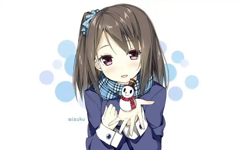 动漫里可爱的小萝莉美女图片桌面壁纸-卡通动漫-壁纸下载-美桌网