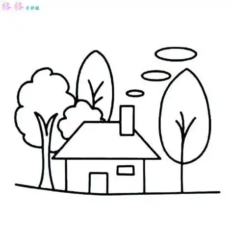 幼儿园简笔画 风景篇,简易风景画法临摹练习范本价格 图片 品牌 怎么