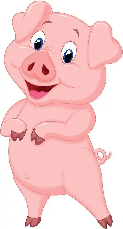 可爱的小猪卡通造型图片