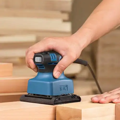 东成电动砂纸机腻子砂磨机墙面打磨平板砂光机木材地板木工抛光机