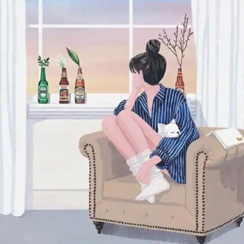 一个人安静的图片头像