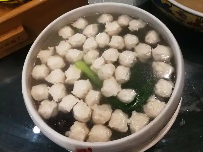 洛阳水席之水漂丸子