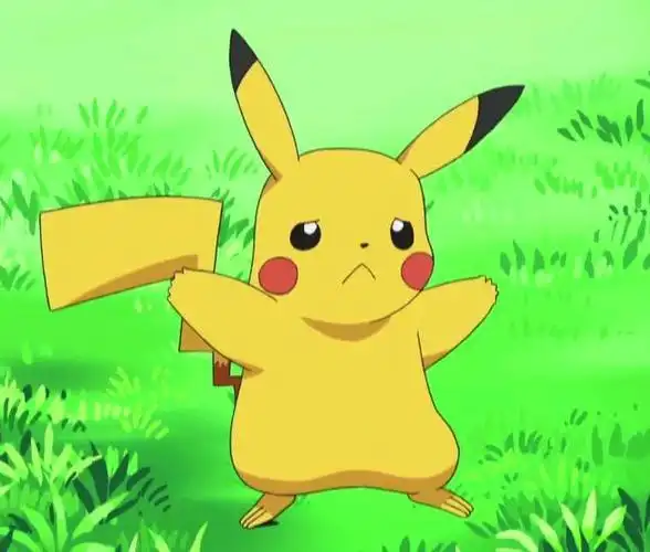 皮卡丘卖萌