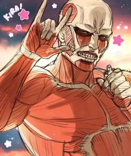 「进击的巨人」人体彩绘