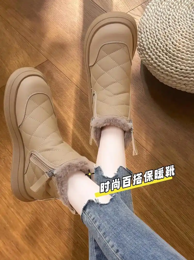 保暖大棉鞋冬日必备.