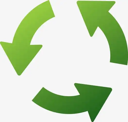 矢量绿色循环素材图免抠素材免费下载_觅元素51yuansu.com