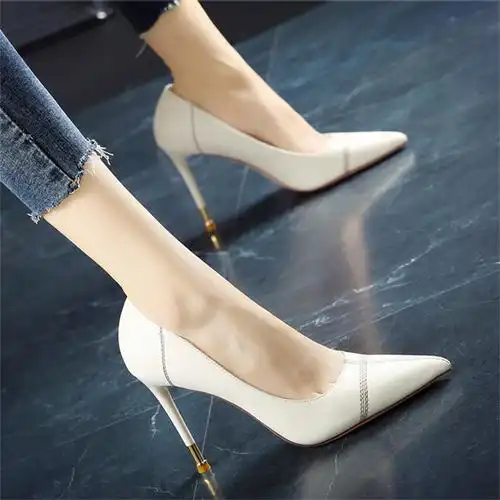 韩版性感尖头高跟鞋子穿搭|韩版性感尖头高跟鞋子品牌|韩版性感尖头高