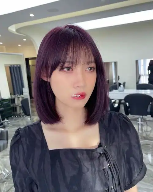 夏日发色推荐紫色头发