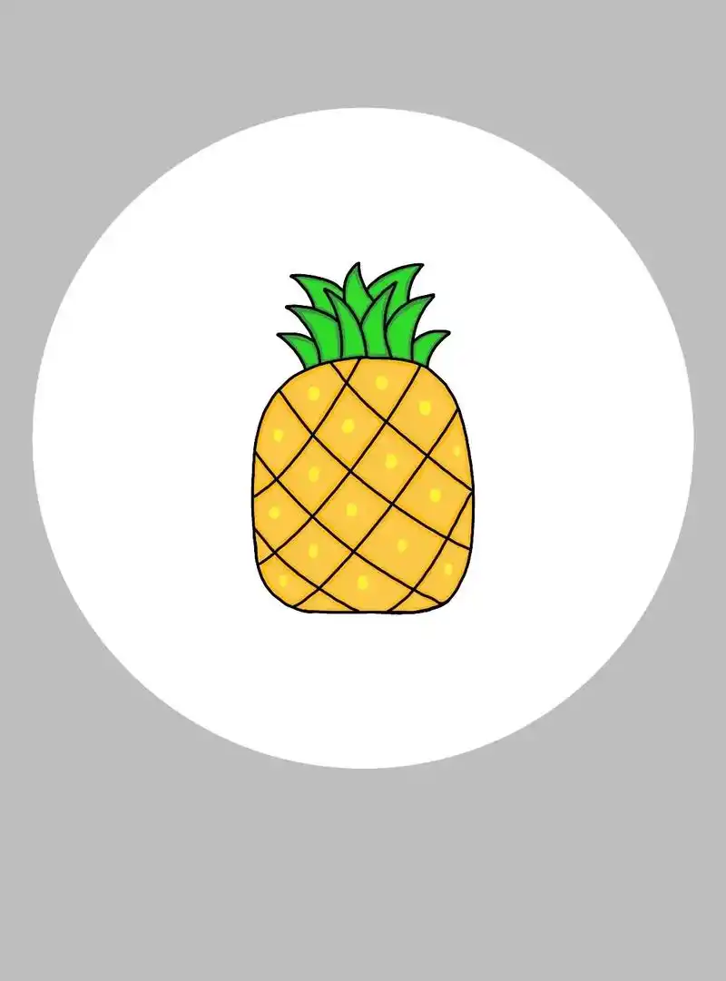 简单好画的少儿水果简笔画来啦!