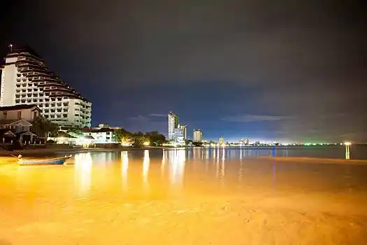 夜晚海滩风景图片,风景图片海滩_大山谷图库
