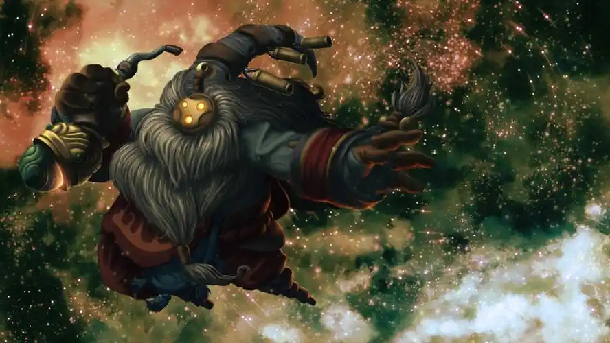 lol新英雄巴德同人画赏析:外型萌叔_lol英雄原画_52pk英雄联盟专区