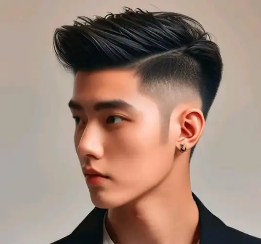 男发剪来剪去,最帅还是两侧铲短,精神时尚真有型_发型_显得_头发