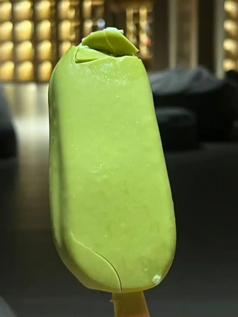 这个抹茶雪糕我能吃一辈子!