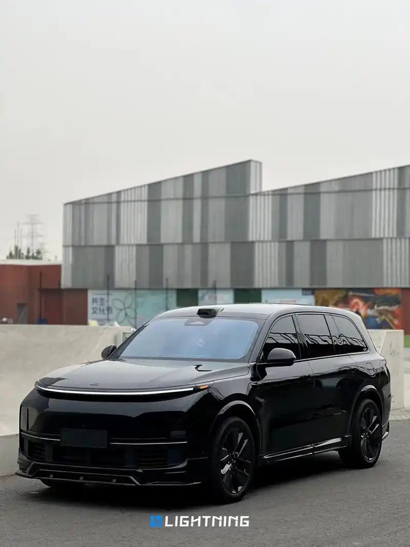 理想l9黑武士#改色膜案例分享 #车身贴膜 #改装车是一种生 - 抖音