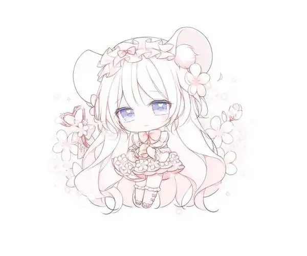 动漫壁纸 超适合做头像的q版二次元角色