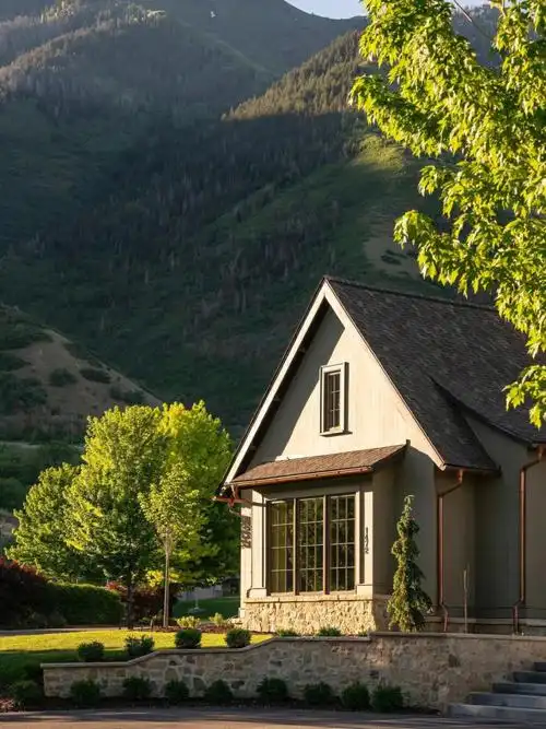 自然中的房子田园别墅设计