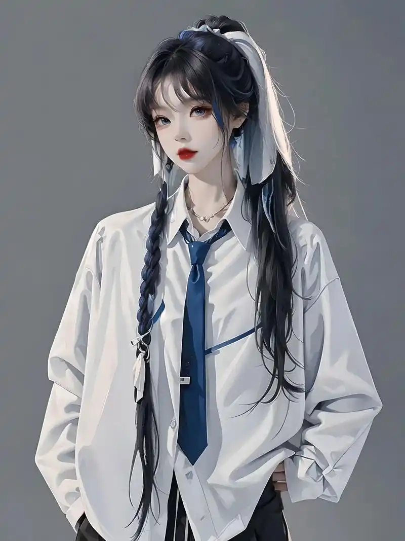 超a学姐白衬衫77领带·是你的校霸女友吗?