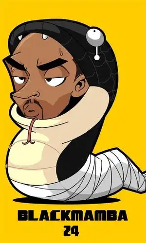 nba球星科比q版漫画