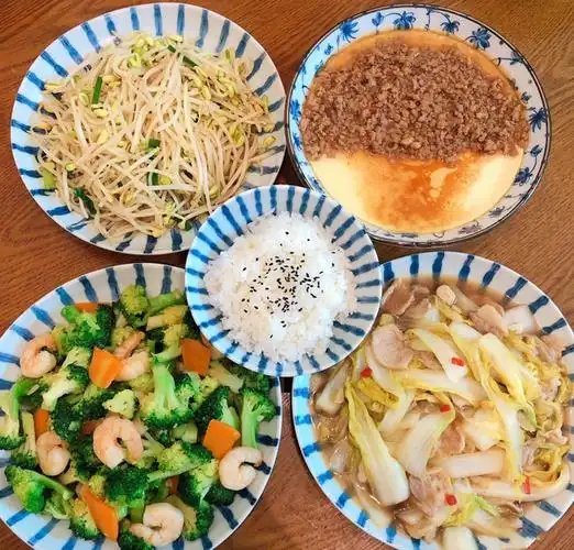 晒晒我家午餐,有荤有素,营养美味天天不重样,网友:伙食真好