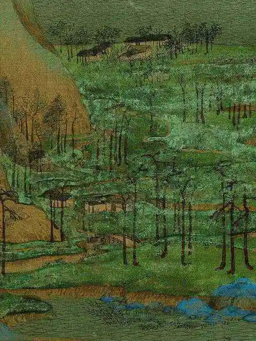 王希孟千里江山图高清全卷欣赏