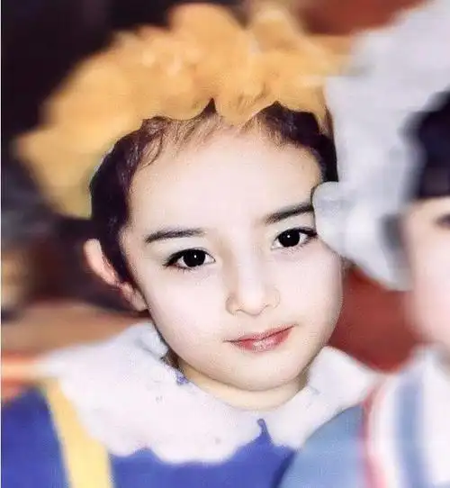 6岁小糯米正面照曝光一个翻版小杨幂作为妈妈她却被指不称职