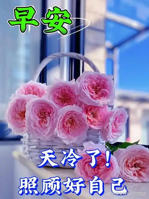 秋去冬来,天气渐寒,但愿每个美好的清晨都能为你带来吉祥.早上好!