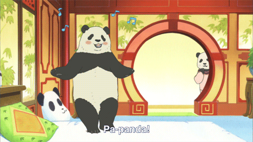 动漫gif熊宝宝gif跳舞gif摇摆gif