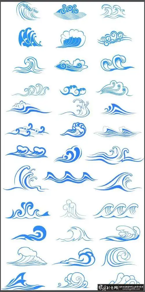 黑板报大海浪花简笔画9张3简笔画表白图片网