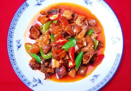 安徽人家土菜馆招牌菜:猪角皮.