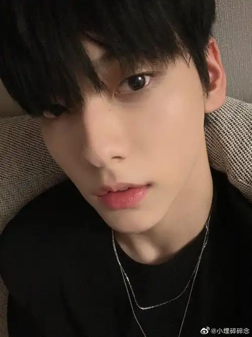 崔秀彬更新自拍#黑发彬回归啦~咱就是说黑发真的就是清纯男大呀,怼脸