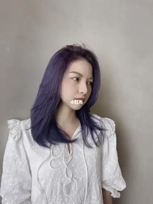 一般人驾驭不了的紫罗兰发色_发色_发色分享_时尚_发型