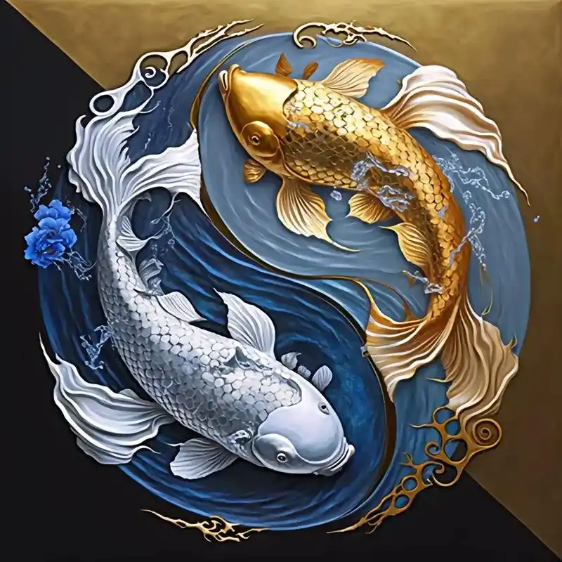 传扬中华文化 #道家文化 #双鱼太极图 #福生无量平安吉祥 - 抖音