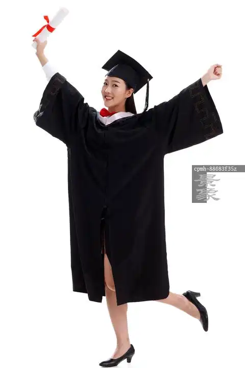 图片标题:     穿学士服的年轻女孩 图片编号:     cpmh-88683f35z