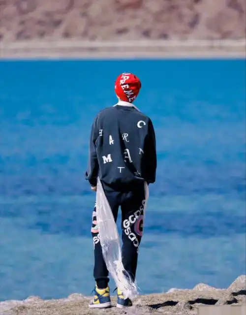 鹿晗晒西藏游客照背影出镜帅炸屏网友下次记得带上关晓彤