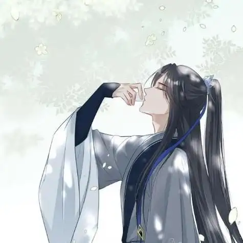 男生古风仙气喝酒头像 男生头像图片大全 -【爱个性】