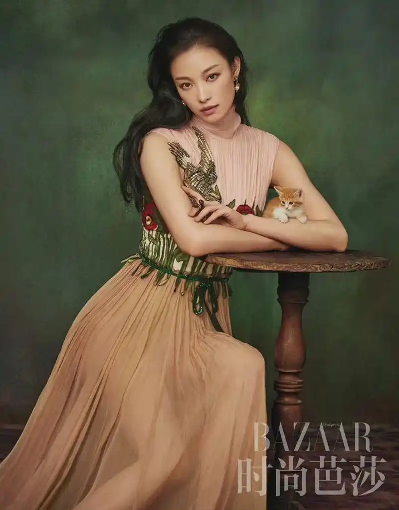 倪妮 时尚芭莎 harpers bazaar 杂志封面 时尚芭莎 harpers bazaar