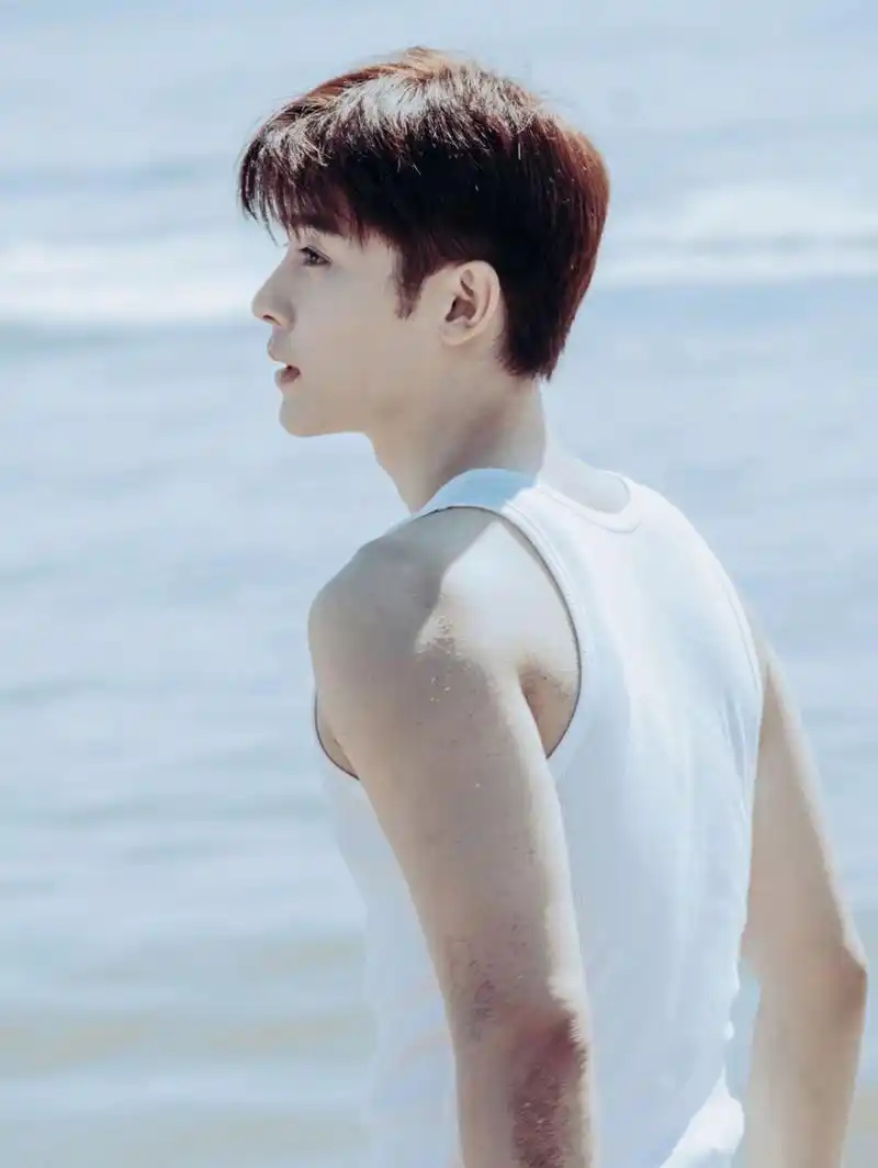 侯明昊海边壁纸|童颜巨肌小王子95 看《人不彪悍枉少年》和《怒海潜