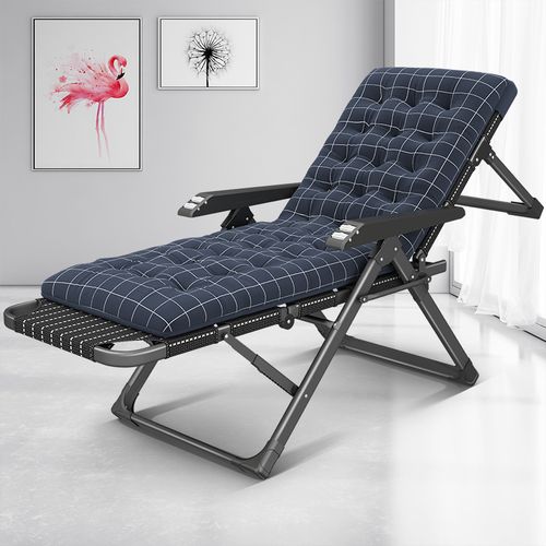 躺椅折叠午休阳台家用休闲老人午睡睡床冬夏折叠椅