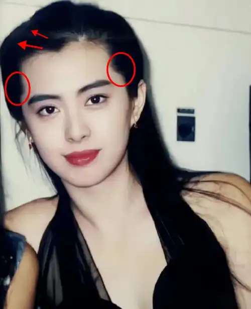 殷桃同款美人尖,要怎么打理刘海!_发型_额头_头发