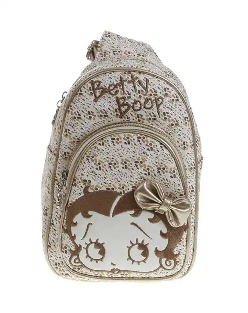 芭比& betty boop女包贝蒂高级白色胸包a5520-64_唯品会