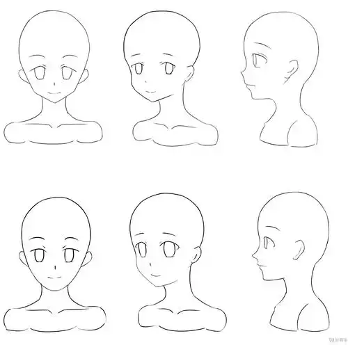 基础头部转向练习—人物基础头部结构提升