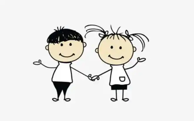 我家的两宝贝弟弟不在家姐姐不习惯了