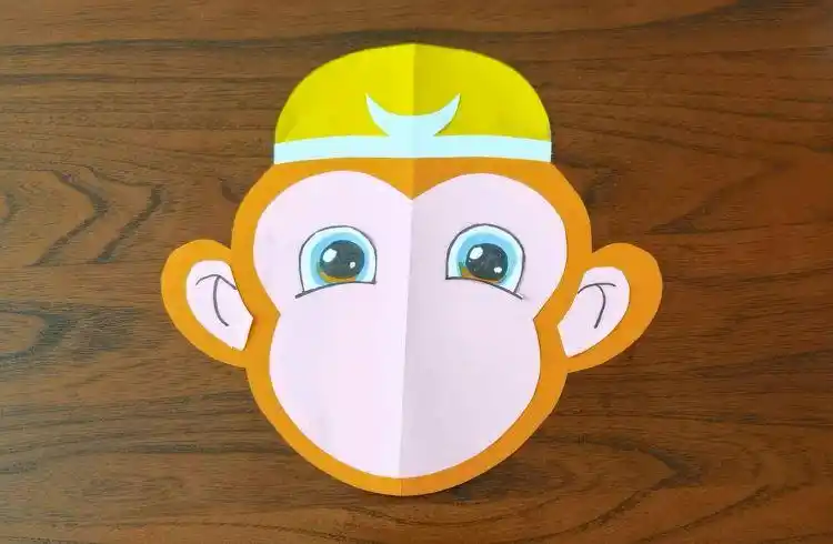 西游记当中火眼金睛,无所不能的孙大圣头饰手工制作步骤图