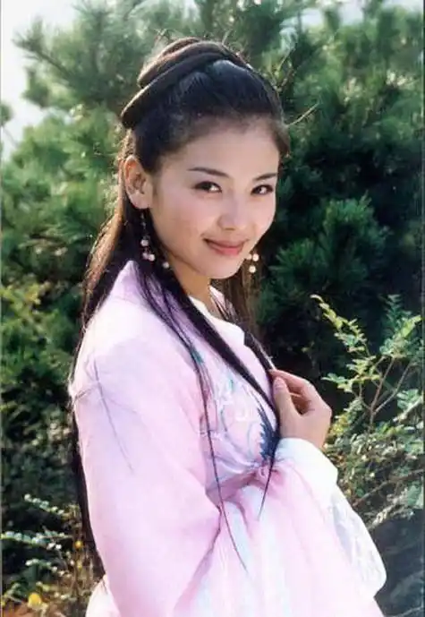 图为刘涛《天龙八部》照片并且凭借在《天龙八部》中饰演的阿朱荣获了