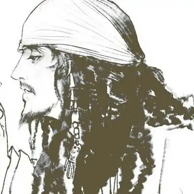 基友头像 头像 加勒比海盗 德普 奥兰多 杰克