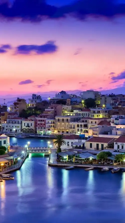 希腊克里特岛,锁屏图片,高清手机壁纸,风景-回车桌面
