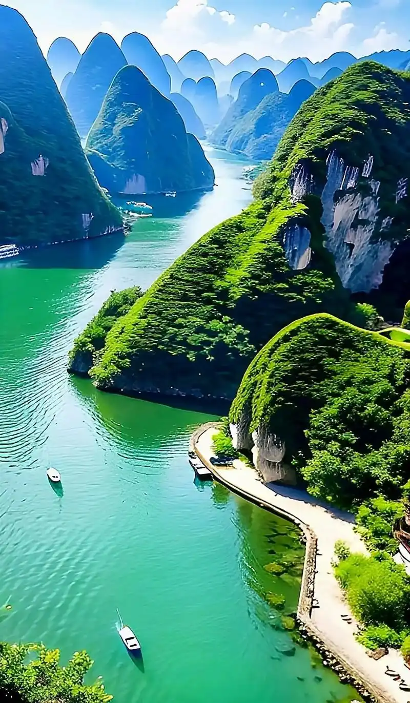 如果你也喜欢桂林山水风景,那 - 抖音