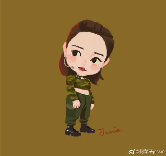 李斯丹妮手绘何叶子jessie