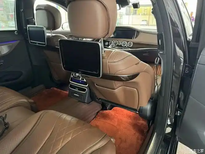 17年极品迈巴赫s400一手车全车基本原漆带菱形格座椅