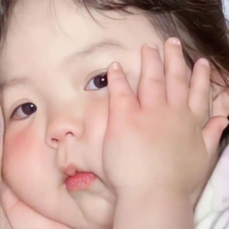 萌娃头像 女生头像 可可爱爱没有脑袋 可爱丸子妹